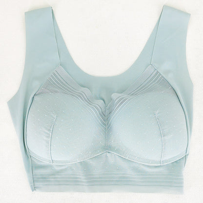 Women's Lace Wide Shoulder Strap Beautiful Back Bra