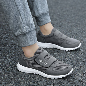 Autumn low-top mesh casual sneakers unisex