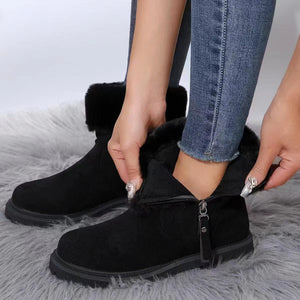 New winter women's thickened short snow boots