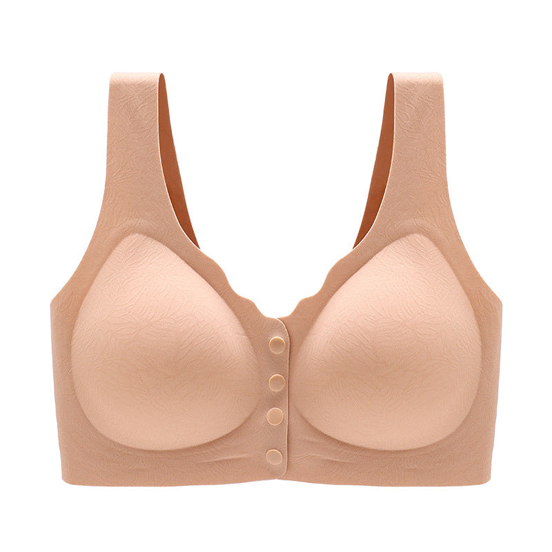 Front-Clasp Anti-Sagging Vest-Style Plus Size Bra