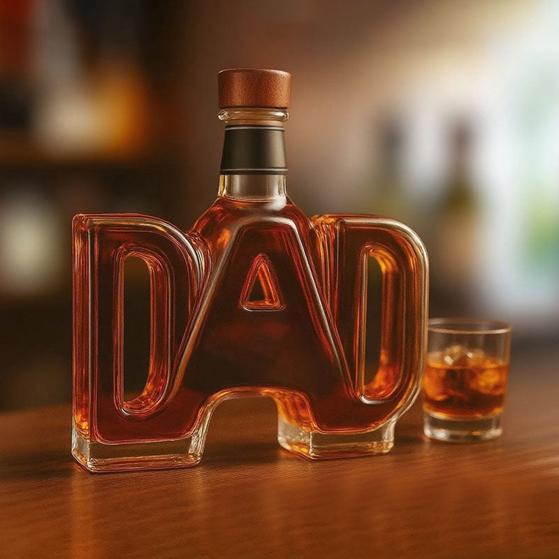 DAD Whiskey Bottle