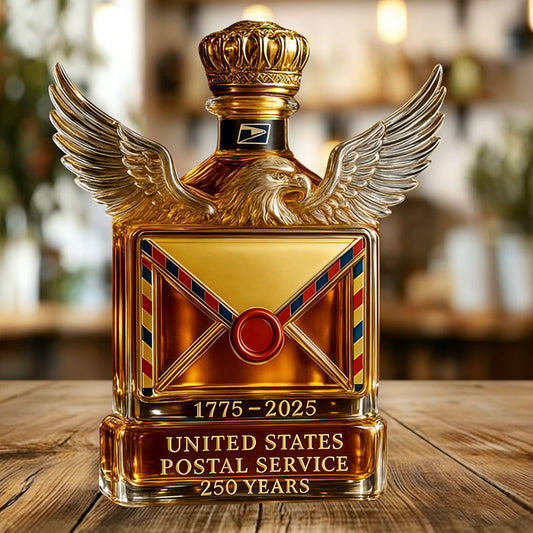 US Postal Service 250th Anniversary Whiskey Bottle