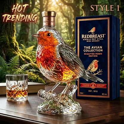 Redbreast Sculpted Robin Glass – Collector’s Edition