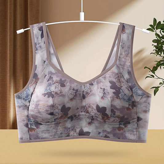 Women Ink Printing Sexy Vest Brassiere