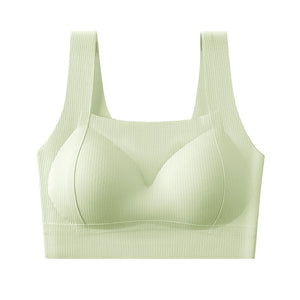 Seamless Back-Wrapped Half-Vest Sleep Bra