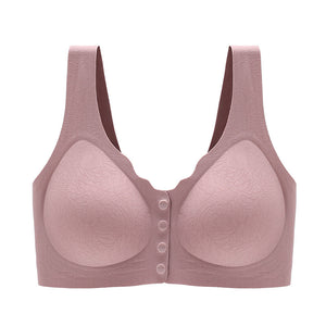 Front-Clasp Anti-Sagging Vest-Style Plus Size Bra