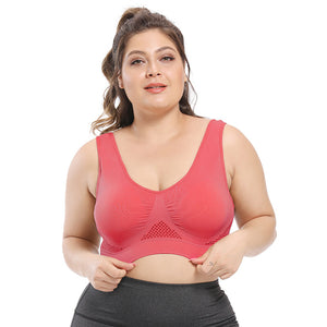 Push Up Mesh Breathable Bra