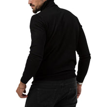 Load image into Gallery viewer, Men&#39;s Cotton Blend Turtle Neck Knitted Slim Sweater
