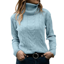 Load image into Gallery viewer, Women&#39;s Turtleneck Sweaters 2024 Fashion Long Sleeve Pullover
