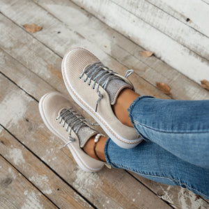 Spring Thick-Soled Versatile Sports and Casual LacE-up Shoes