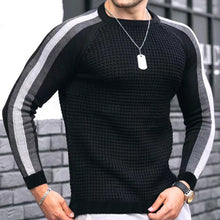 Load image into Gallery viewer, Mens Knit Sweater Sweater Sweatshirt Knit Slim-Fit Luxury Line
