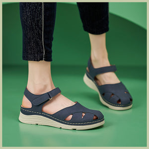 Women's Comfortable Casual ToE-toe Hollow Thick-Soled Sandals