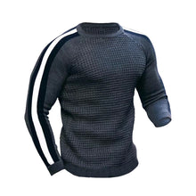 Load image into Gallery viewer, Mens Knit Sweater Sweater Sweatshirt Knit Slim-Fit Luxury Line
