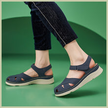 Load image into Gallery viewer, Women&#39;s Comfortable Casual ToE-toe Hollow Thick-Soled Sandals
