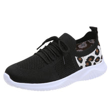 Load image into Gallery viewer, Ladies Round Toe Mesh Breathable Flat Sneakers
