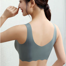 Load image into Gallery viewer, No Wire Ice Silk Seamless Bandeau Push-Up Bra
