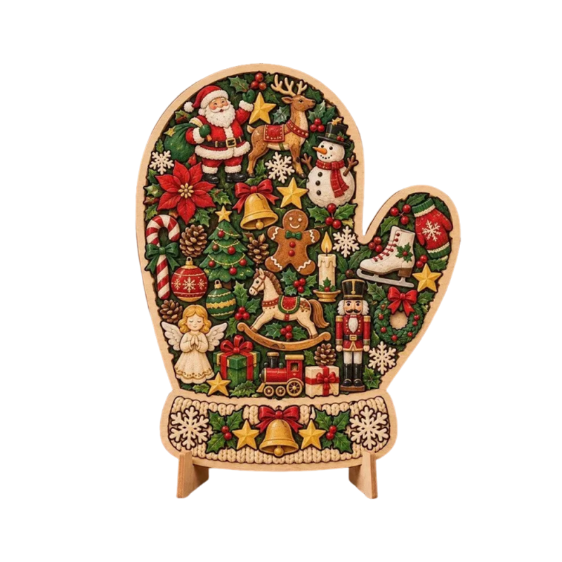 Graddi Christmas Wooden Puzzle