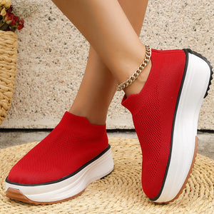 Autumn round toe shallow mouth women's shoes