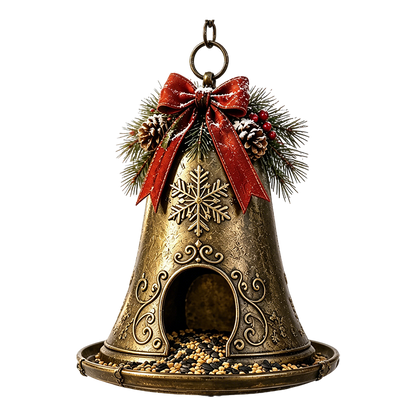 Graddi Holly & Seed Christmas Bird Feeder