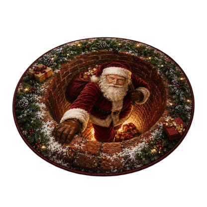 Graddi Christmas 3D Illusion Rug