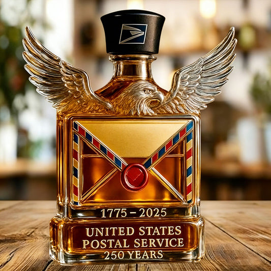 US Postal Service 250th Anniversary Whiskey Bottle