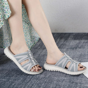 2024 Casual Ladies Pure Color Comfortable Slippers