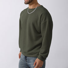 Load image into Gallery viewer, Men&#39;s Winter Sweater Loose Round Neck Thickened Sweater
