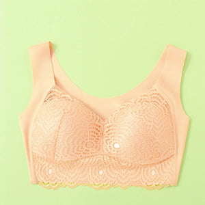 EXTRA LIFT - Ultimate Lift Stretch Full-Figure Seamless Lace Cut-Out Bra