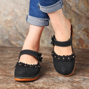 Ladies Flat Round Toe Casual Sandals