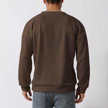 Load image into Gallery viewer, Men&#39;s Winter Sweater Loose Round Neck Thickened Sweater
