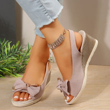 Load image into Gallery viewer, Women&#39;s fashion platform beach sandals
