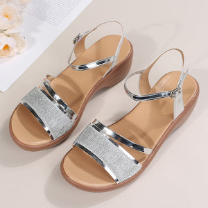 2024 New Women's Open Toe Wedge Sandals