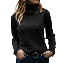 Load image into Gallery viewer, Women&#39;s Turtleneck Sweaters 2024 Fashion Long Sleeve Pullover
