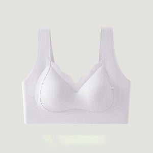 Wire-Free Seamless Push-Up One-Piece Bra