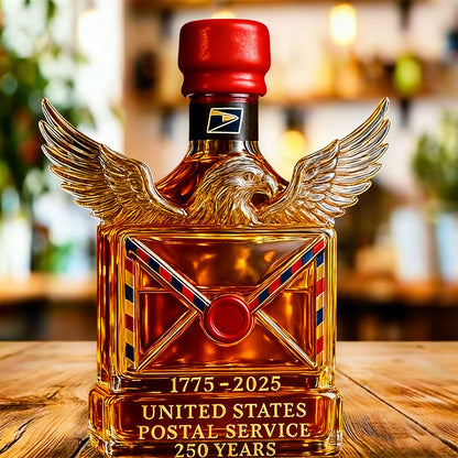 US Postal Service 250th Anniversary Whiskey Bottle