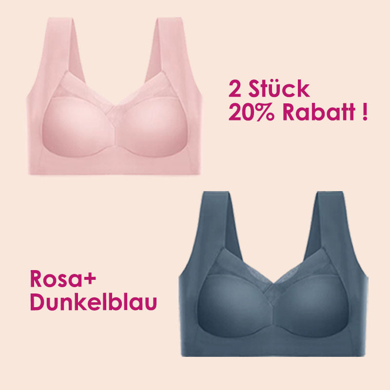 Sommerlicher Kabelloser Push-Up Komfort BH