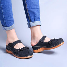 Load image into Gallery viewer, Ladies Flat Round Toe Casual Sandals
