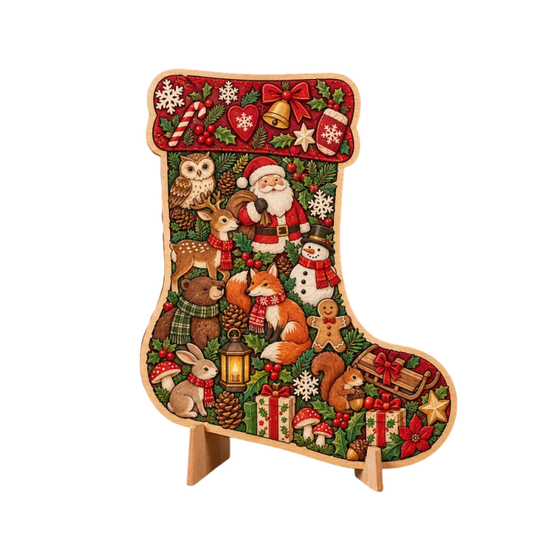 Graddi Christmas Wooden Puzzle