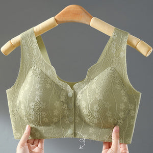 Front-Open Wire-Free Bra for Middle-Aged and Elderly