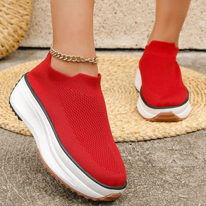 Autumn round toe shallow mouth women's shoes