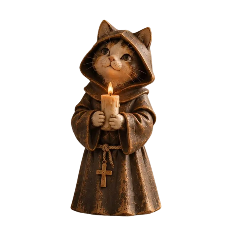 Graddi Medieval Cat Court Figurines