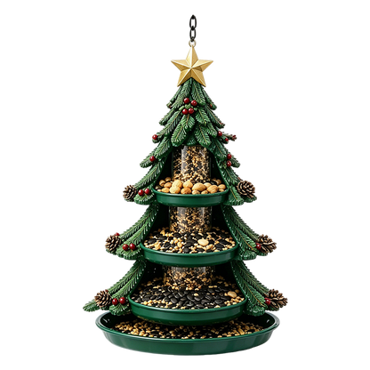 Graddi Holly & Seed Christmas Bird Feeder