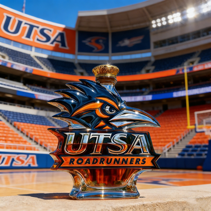 UTSA Roadrunners Limited Edition Whiskey Bottle