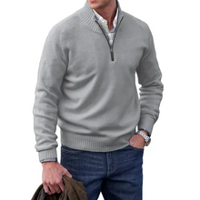 Load image into Gallery viewer, 🔥MEN&#39;S CASHMERE ZIPPER BASIC SWEATER🔥
