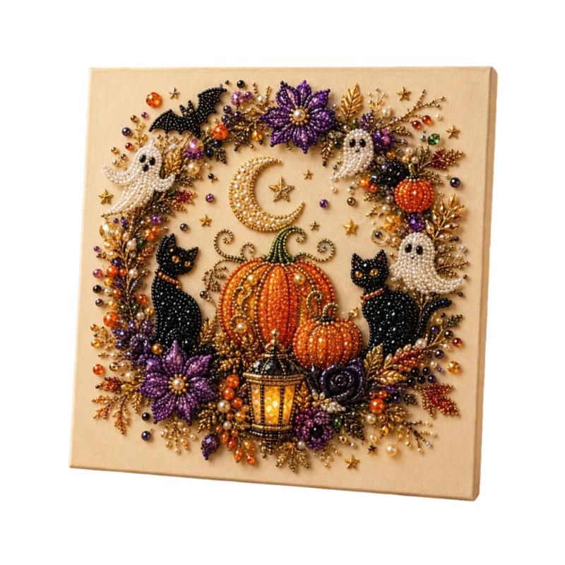 Graddi Halloween Pearl Art