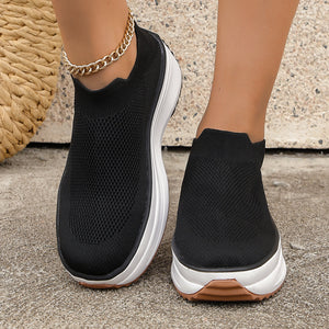 Autumn round toe shallow mouth women's shoes