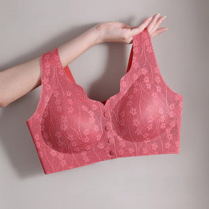 Front-Open Wire-Free Bra for Middle-Aged and Elderly