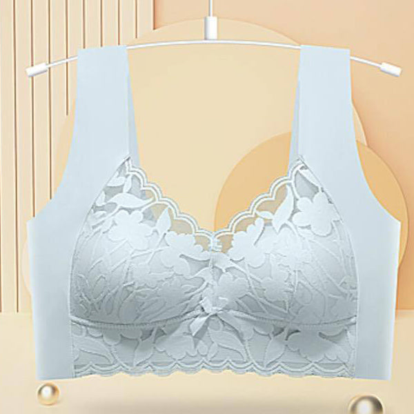 Women's Ultra-thin Lace Comfortable Fixed Cup Anti-sagging Underwear