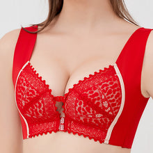 Load image into Gallery viewer, Thin Front Button Push Up Anti-Sag Sports Bra
