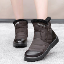 Load image into Gallery viewer, Women&#39;s Side Zipper Waterproof and Warm Cotton Boots
